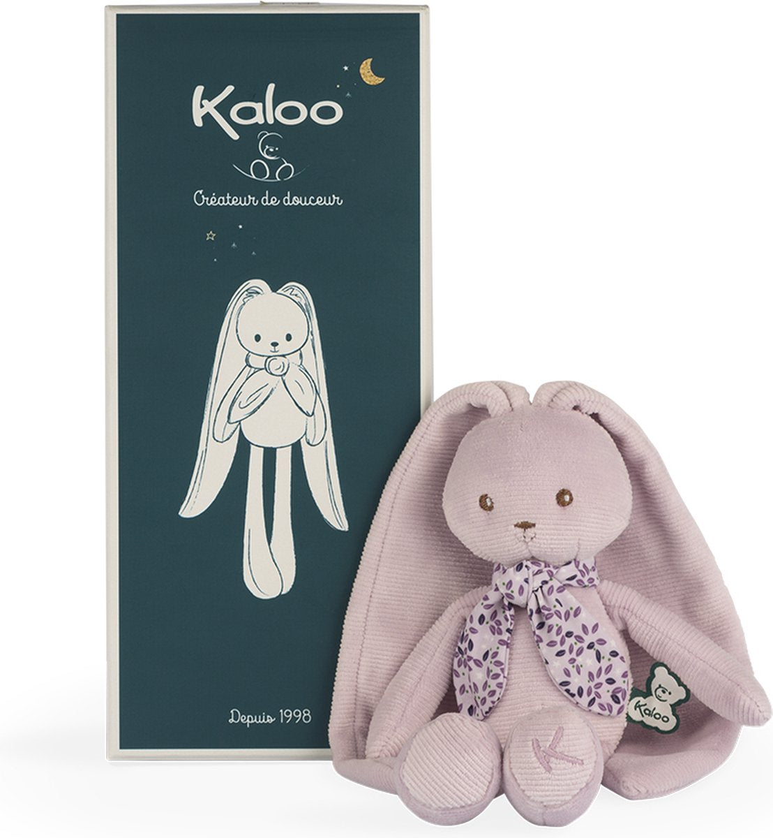 Kaloo lapinoo - peluche - conejo - color rosa - 25 cm.