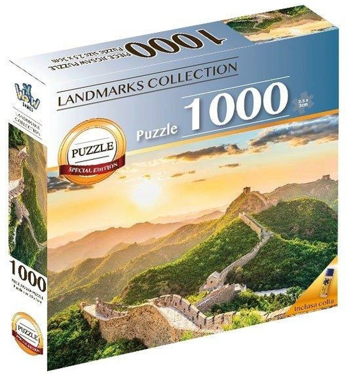 Braet puzzel 7 world wonders - the great wall of 1000st