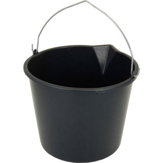 Cubo de 12 litros negros