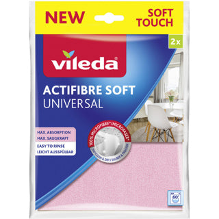 Vileda de tela actifibre suave 2 piezas