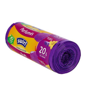 Bolsa de pedal de remolino con banda con banda de draft Perfumed Vanilla-Lavender 20L 12 piezas