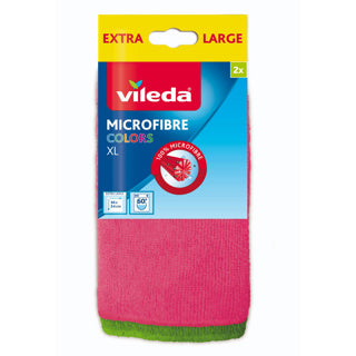Colori di stoffa in microfibra vileda xl 2 pezzi