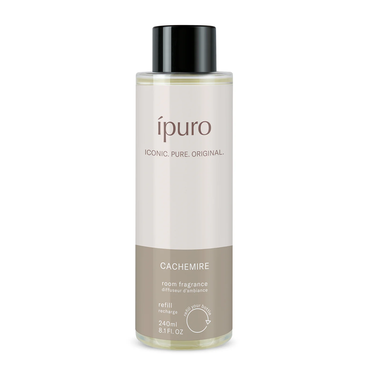 Ipuro difusor de fragancias recambio cachemire 240ml
