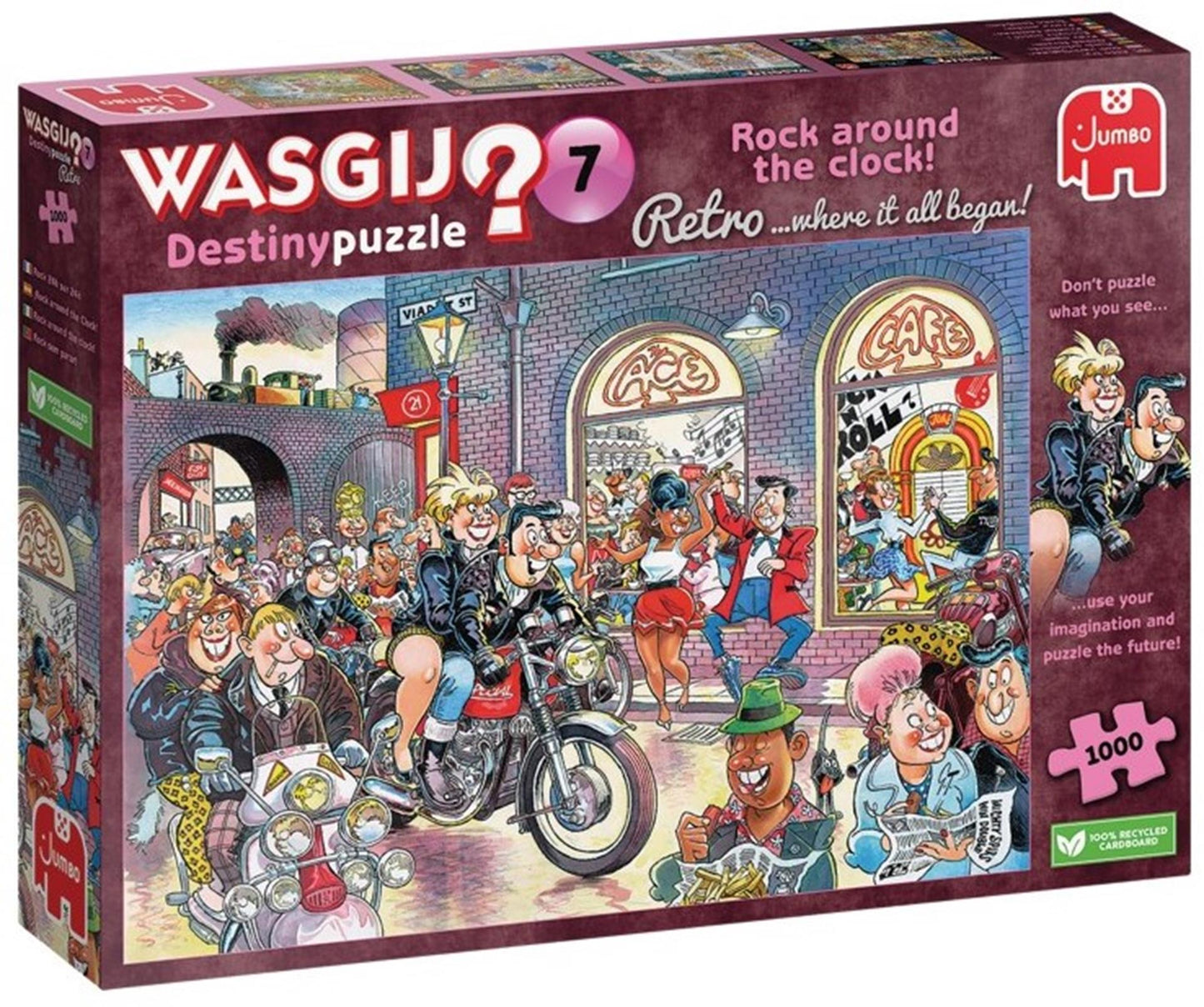 Era sugo retrò Destiny 7 - Rocce intorno all'orologio!, 1000st.