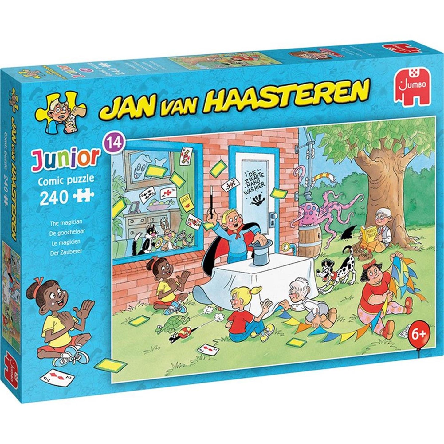 Jan Van Haasteren Junior de Goochelaar, 240º.
