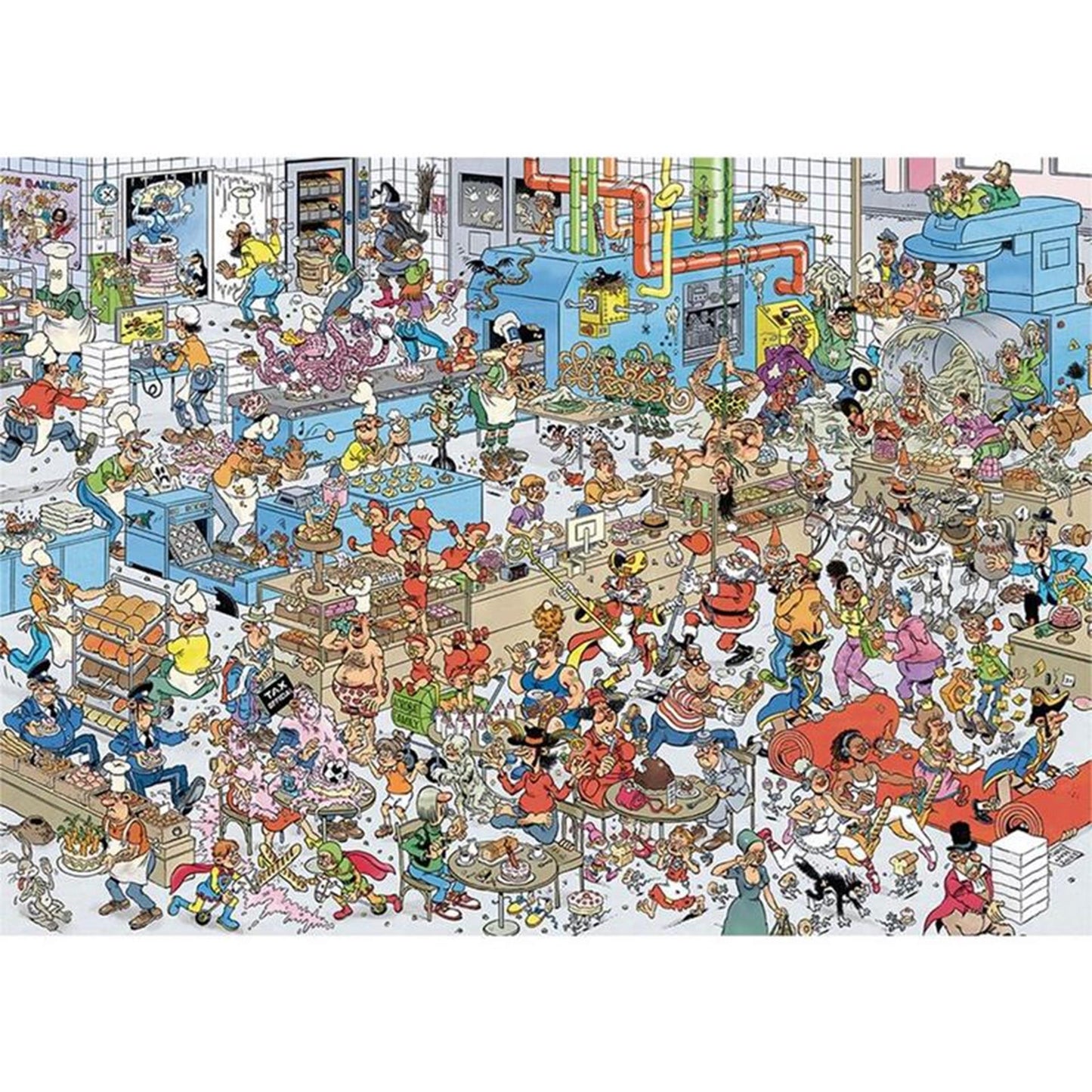 Rompecabezas Jumbo de Jan van Haasteren - La panadería, 1000 uds.