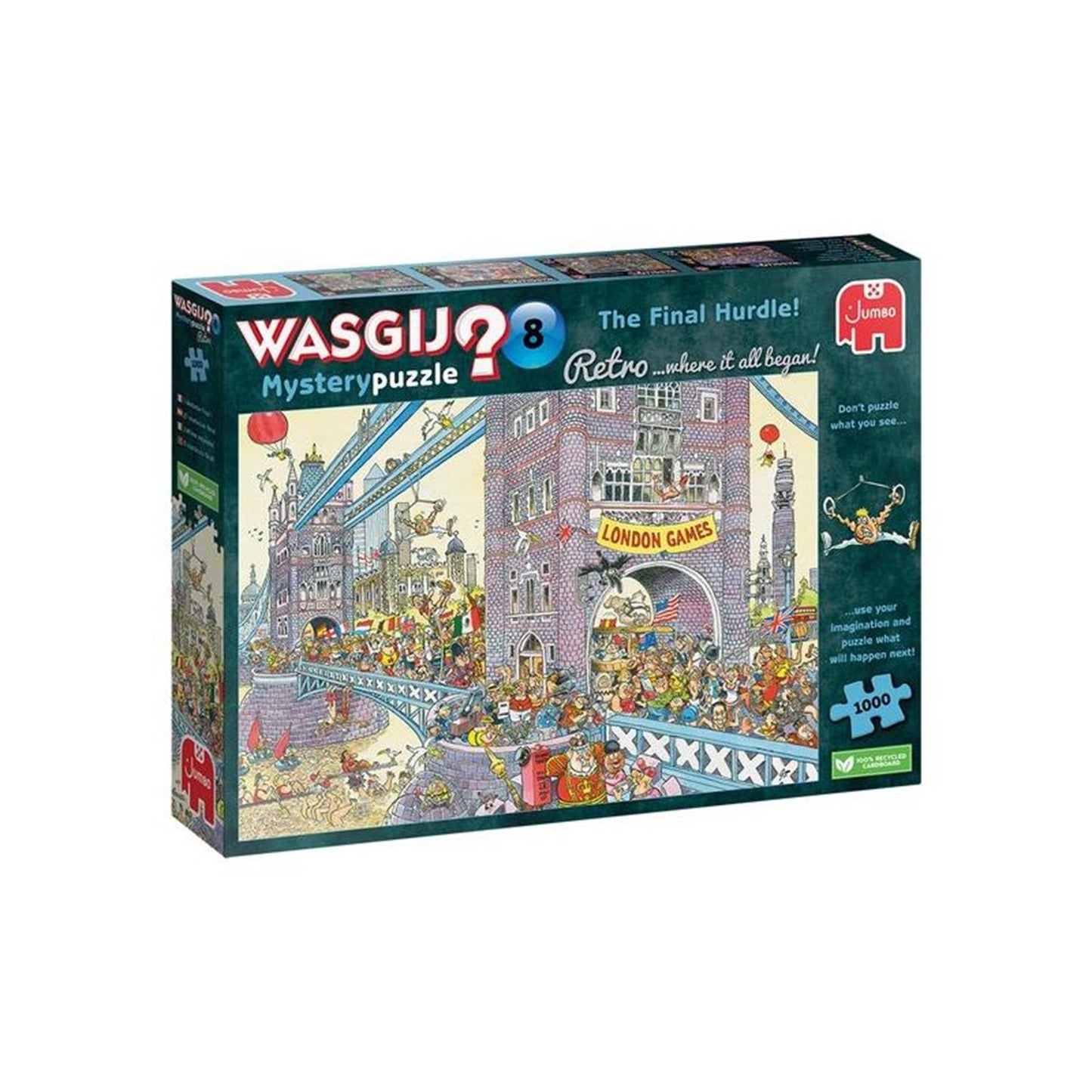 Jumbo Washage Retro Mystery 8 Legsawlen's Last Hurdle!, 1000st.
