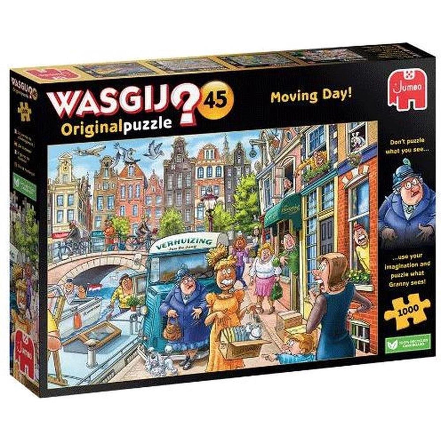 Jumbo wasgij 45 giorni di trasloco! 1000 pz