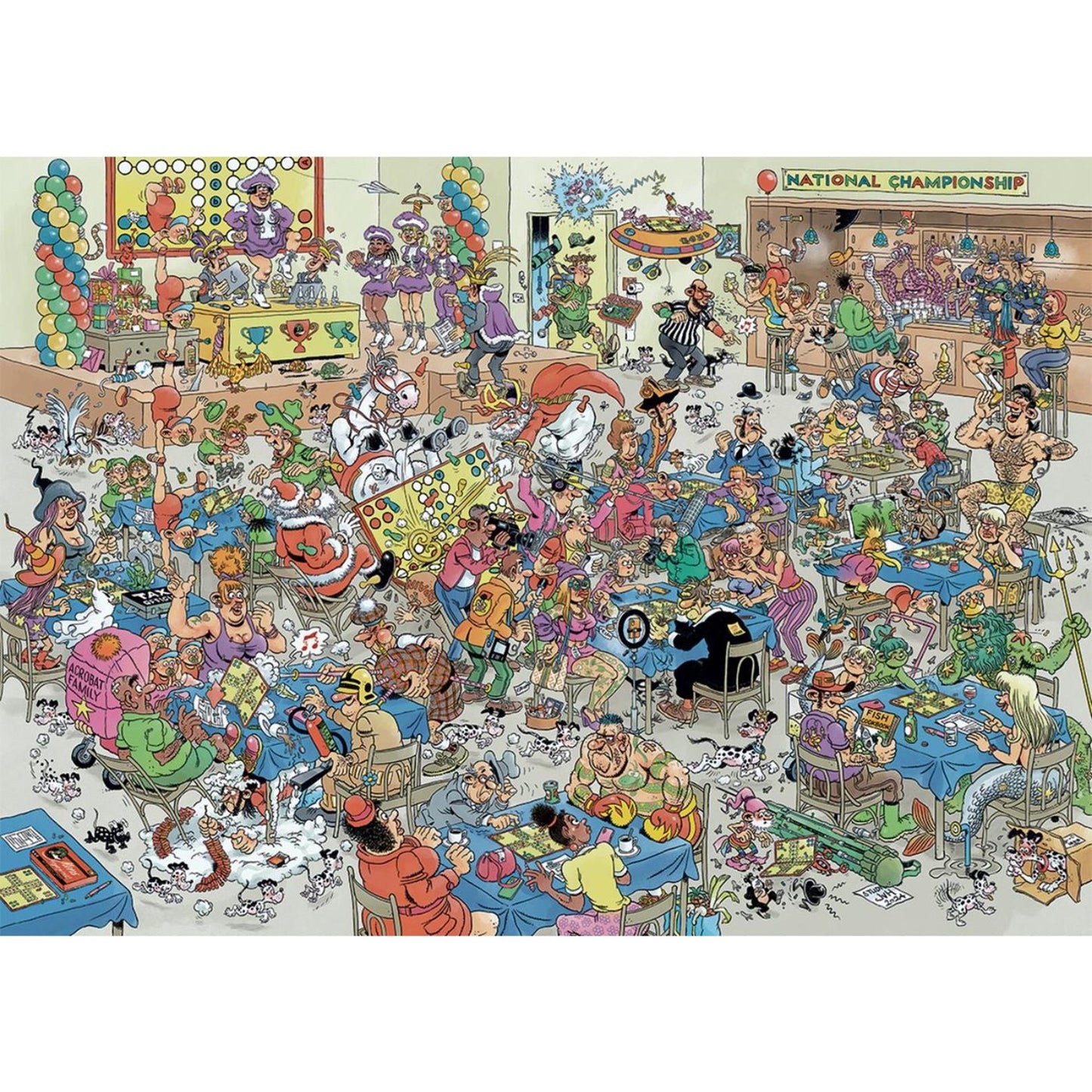 Puzzle jan van haasteren Nederlands Championship Human non ottiene 1000 pezzi