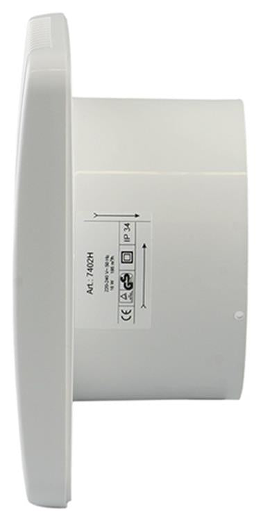 Renson 1006431 - ventilador mecánico estándar 7102 blanco ø 125 | 2 piezas