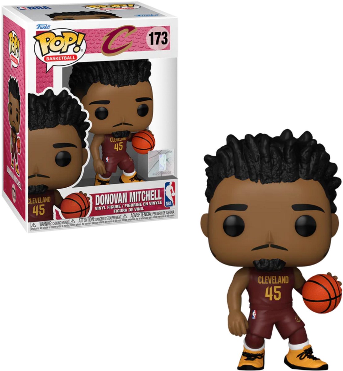 Funkopop! NBA: Cleveland Cavaliers-Donovan Mitchell