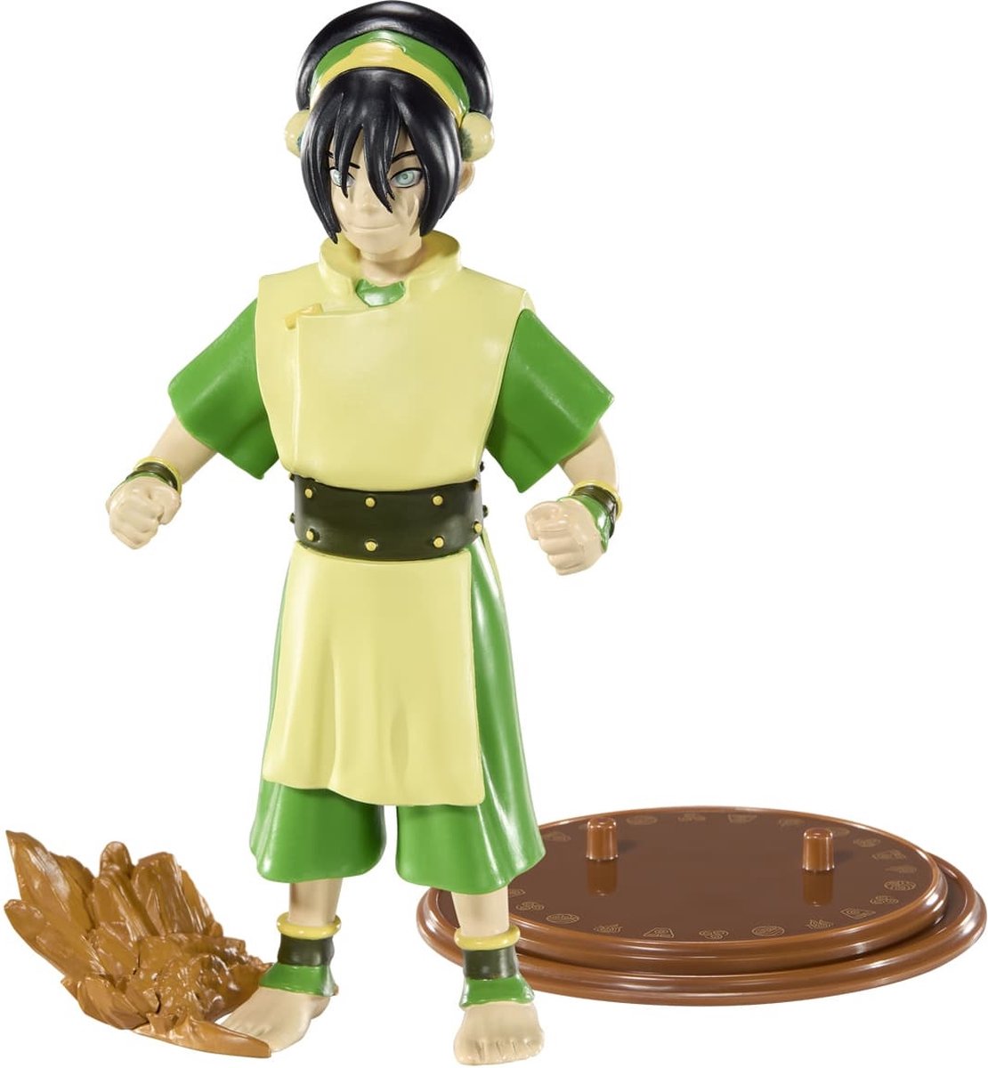 La colección noble avatar el último maestro del aire: toph - bendyfigs
