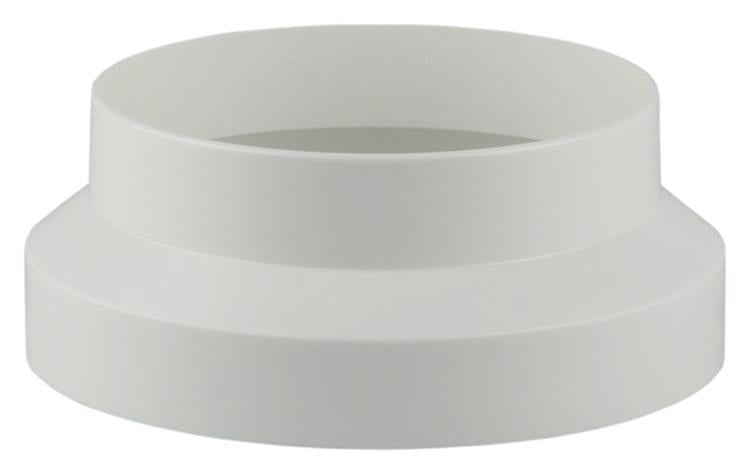 Renson 1006401 - Pieza reductora de PVC 7011 blanco 100-125mm | 4 piezas