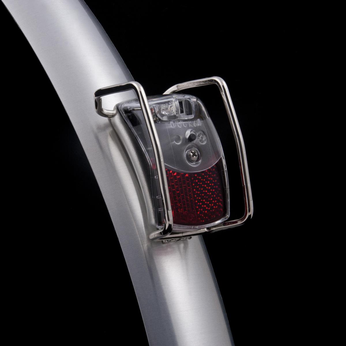 Spaninga trasera trasera pixeo xb batería guardabarros cromado