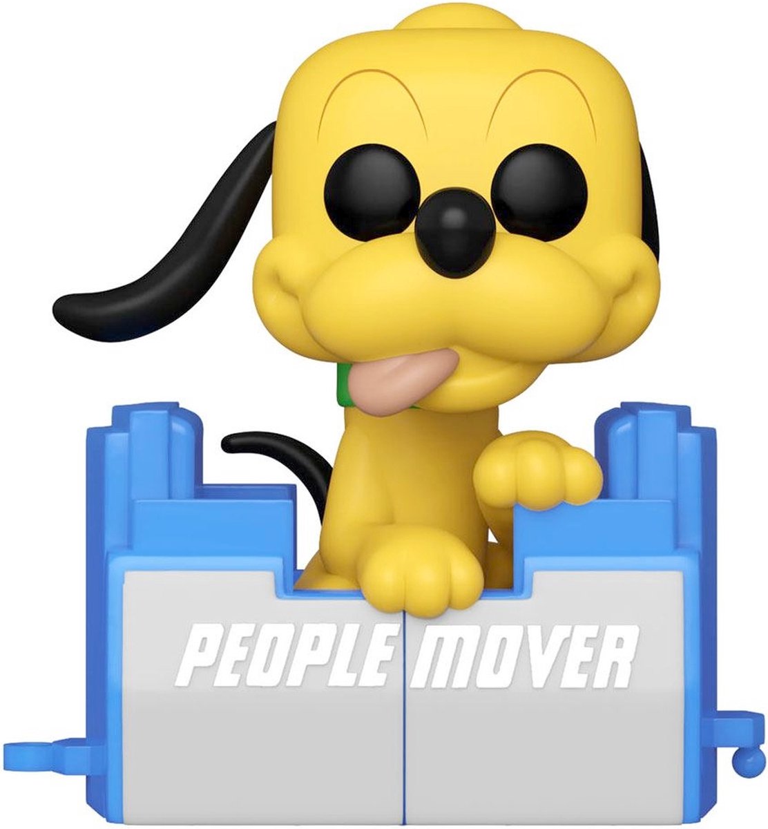 Figura da collezione Funko Topolino Walt Disney World 50° anniversario pop! People Mover Plutone con palloncino 9 cm multicolori