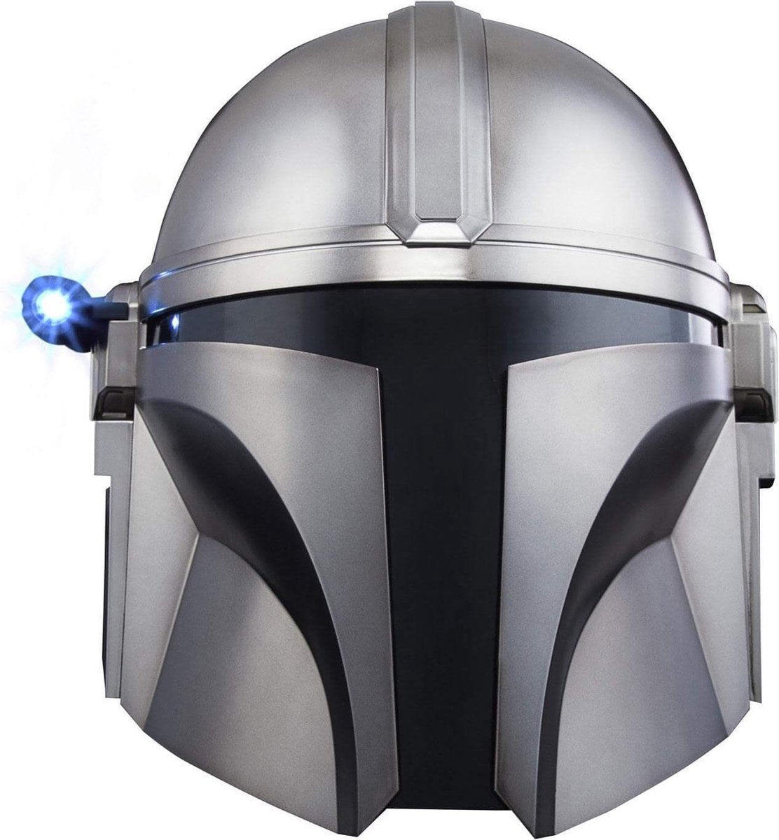 Star Wars Hasbro The Mandalorian: replica della serie nera del casco Mandalorian