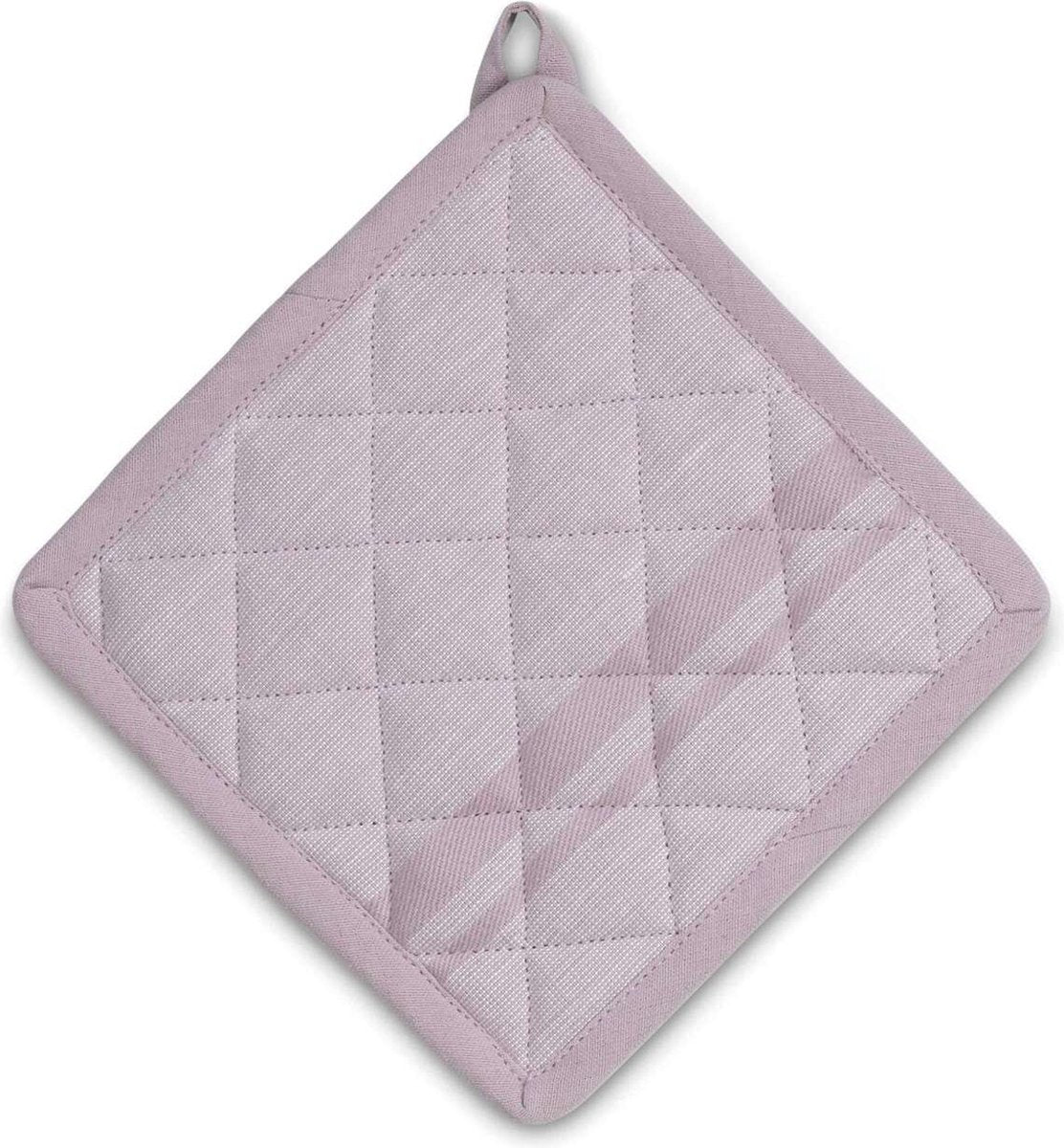 Kela cucina - set presine tia 4 pezzi - cotone - viola -