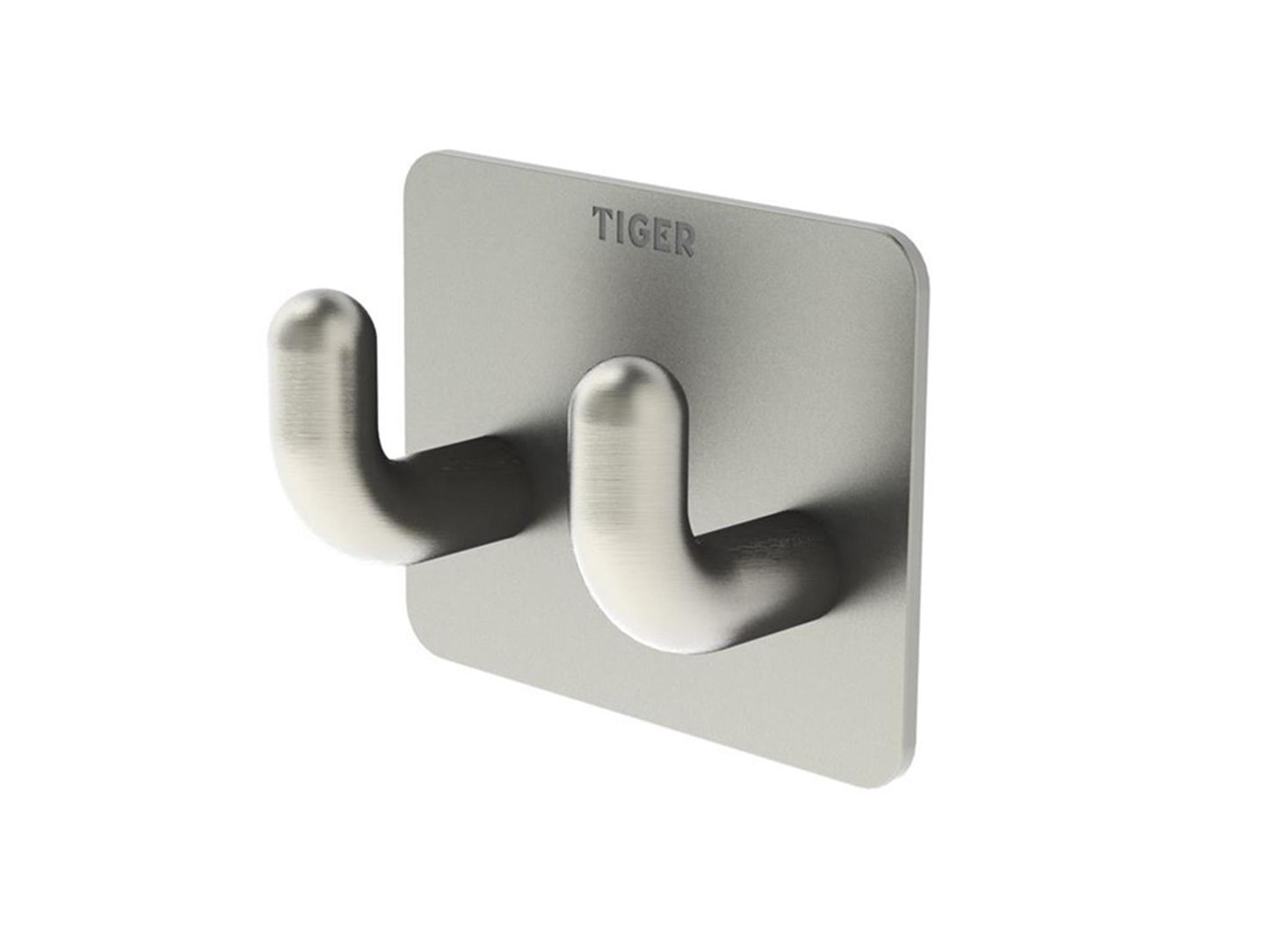 Gancio Tiger mignolo doppio in acciaio inox