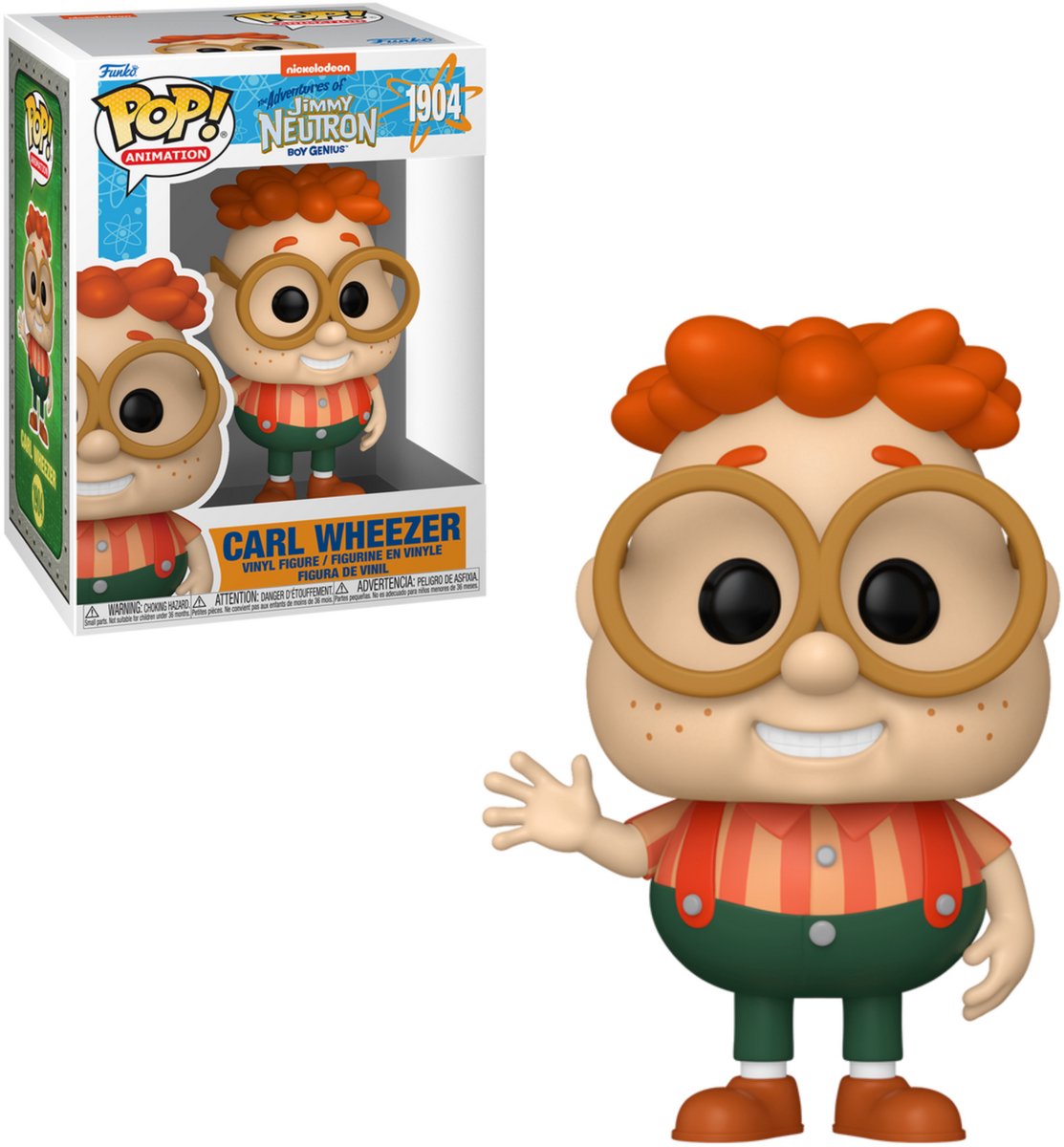 Funkopop! animazione: le avventure del genio jimmy neutron boy - carl wheezer #1904