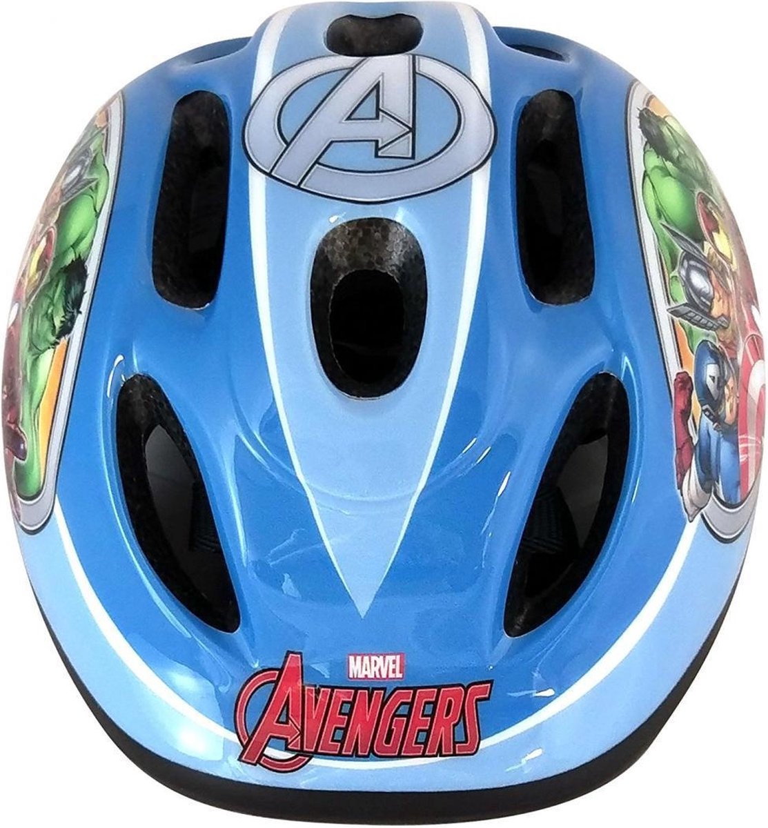 Marvel kinderhelm avengers blauw maat 50 56