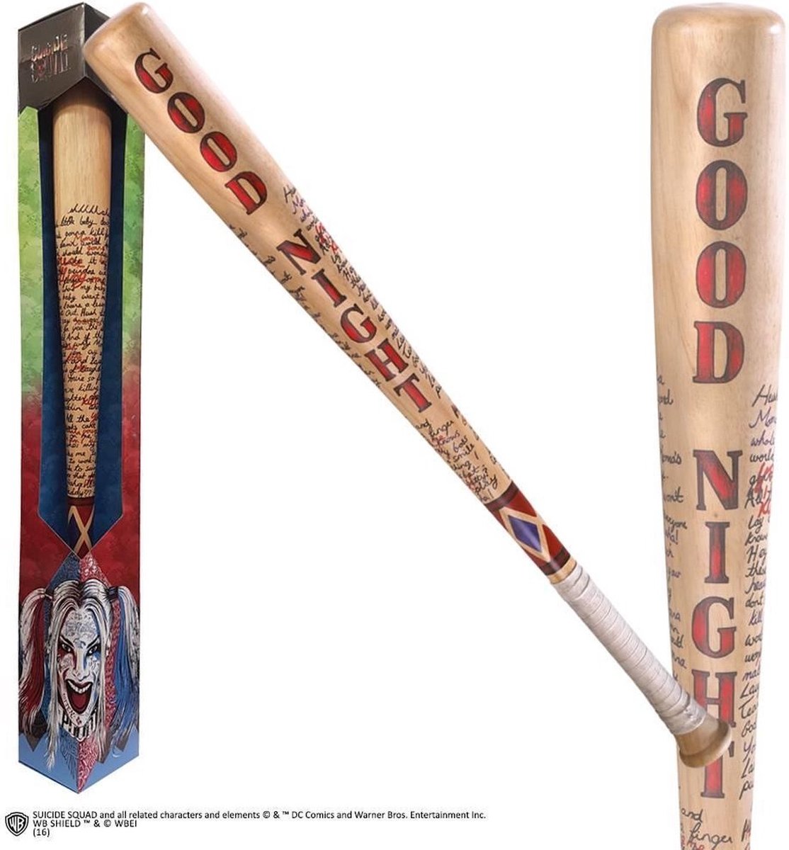 Noble Collection DC Comics: Harley Quinn Baseball Bat
