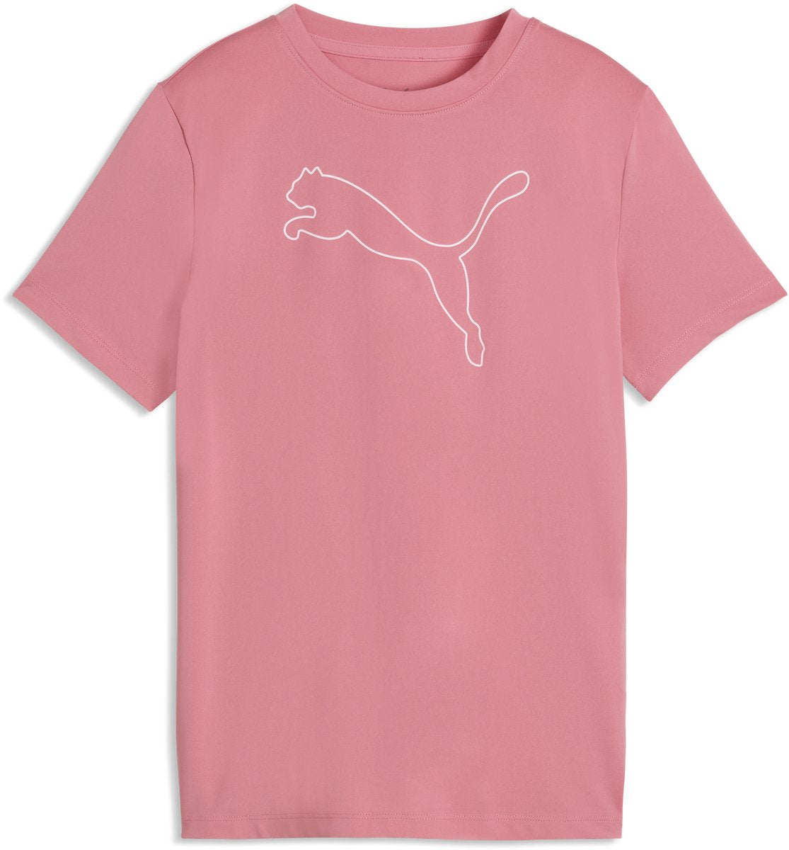 Puma tad ess cat logo tee g meisjes sportshirt - wild pink