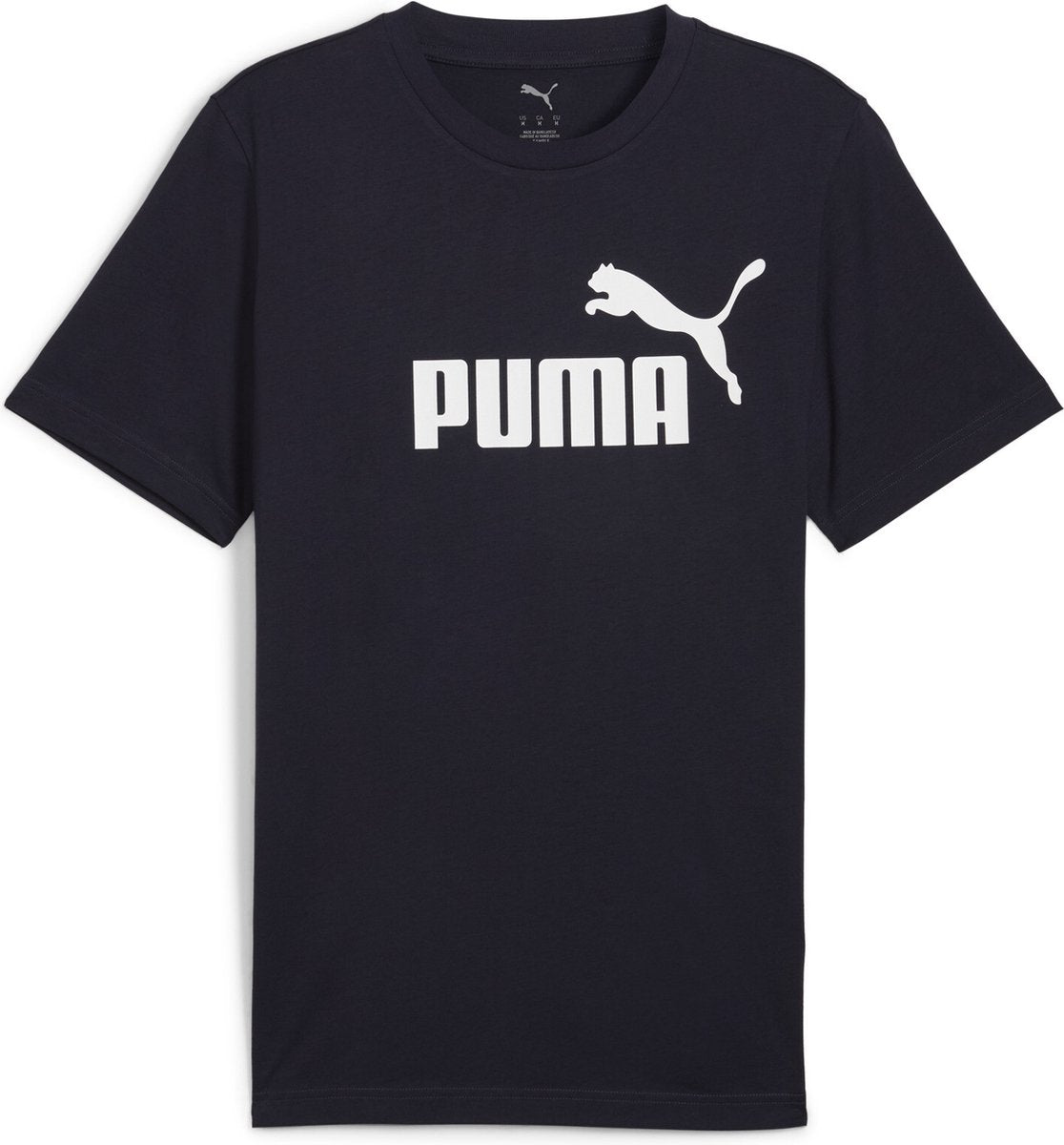 Puma ess no. 1 logo tee heren tshirt - new navy