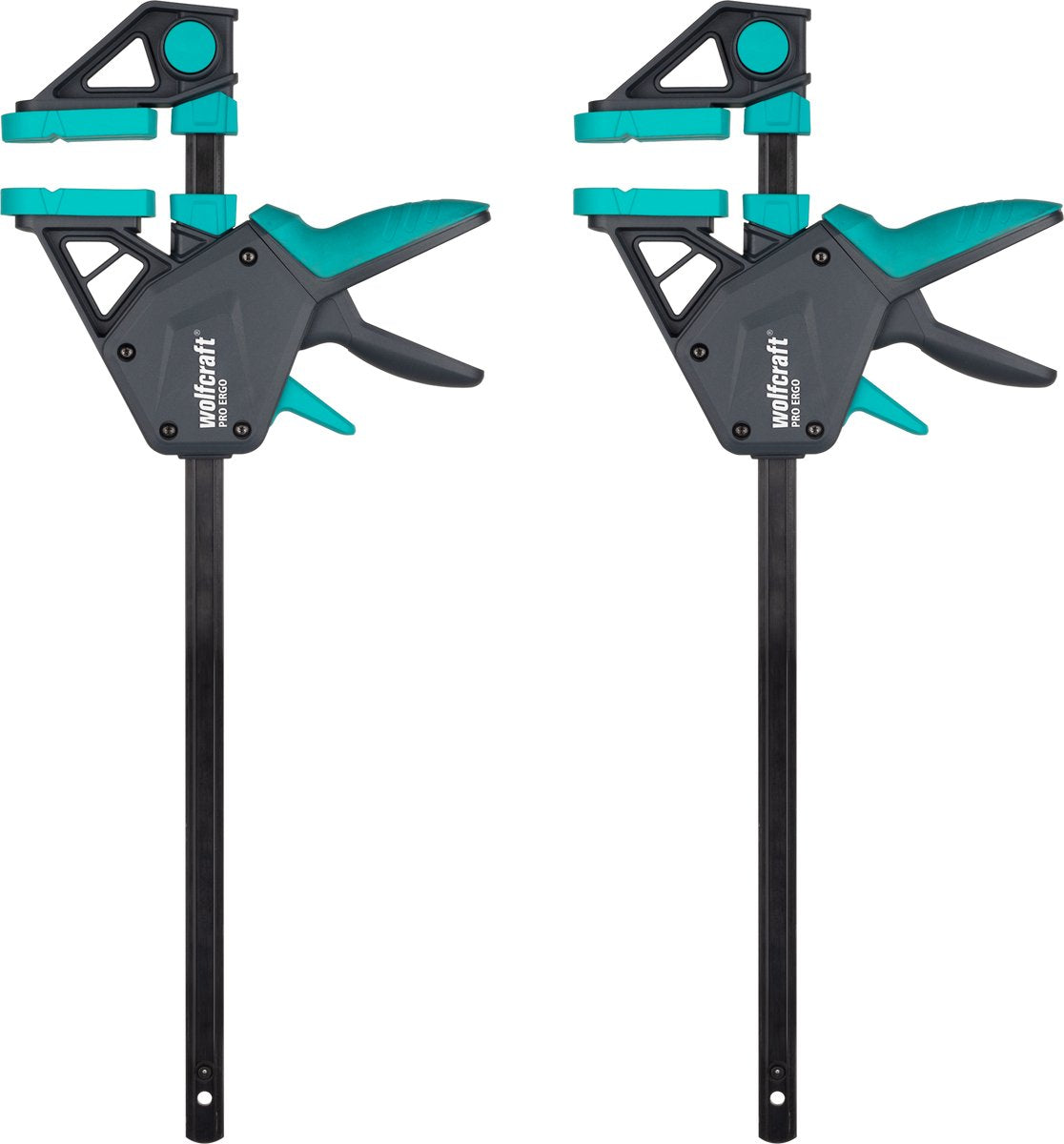 Wolfcraft - 2 pinze per colla pro ergo - pinza per colla da 300 mm - 8676060
