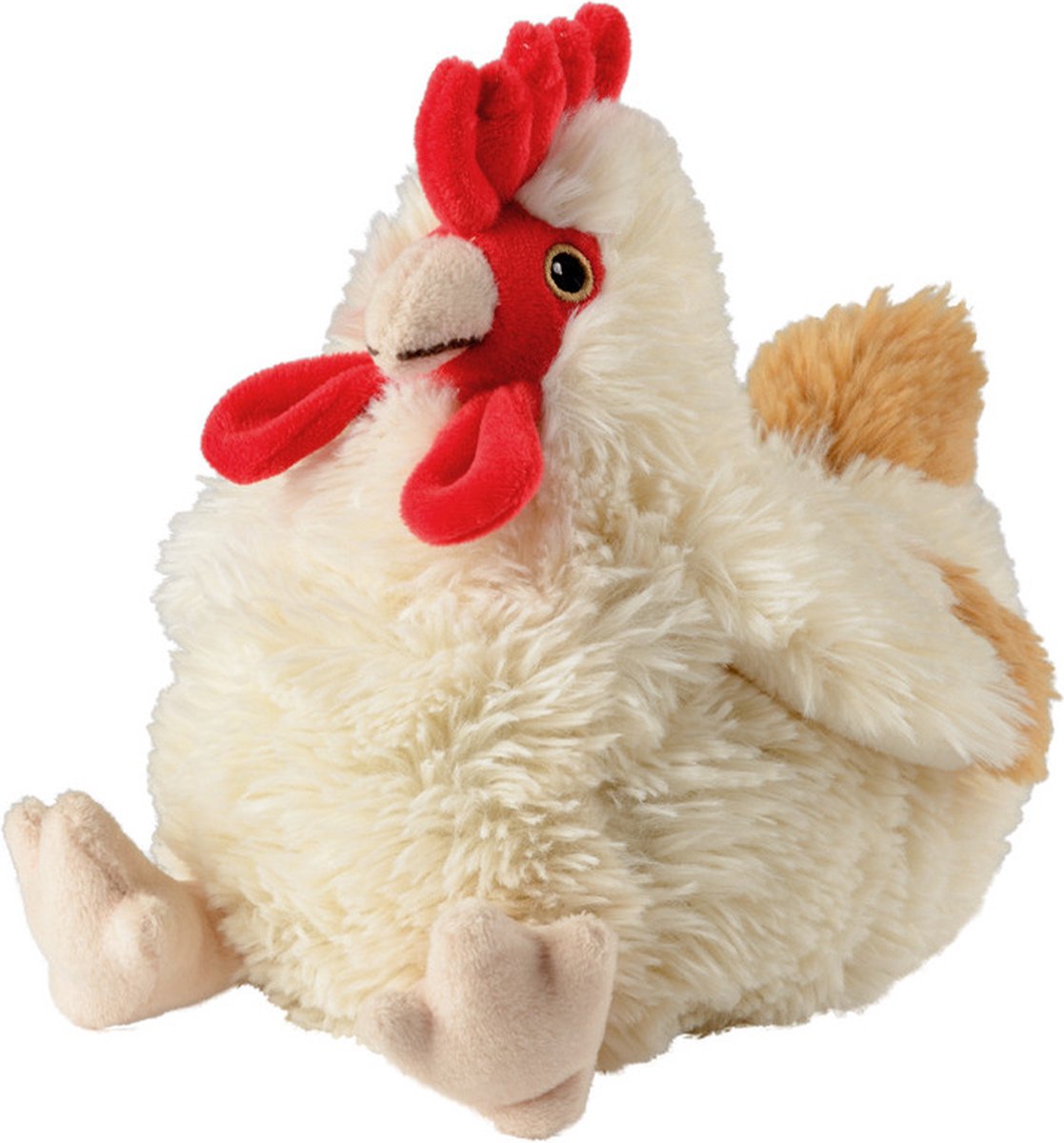 Warmies calienta pollo de peluche para microondas - 25 cm - puf - peluche calentador