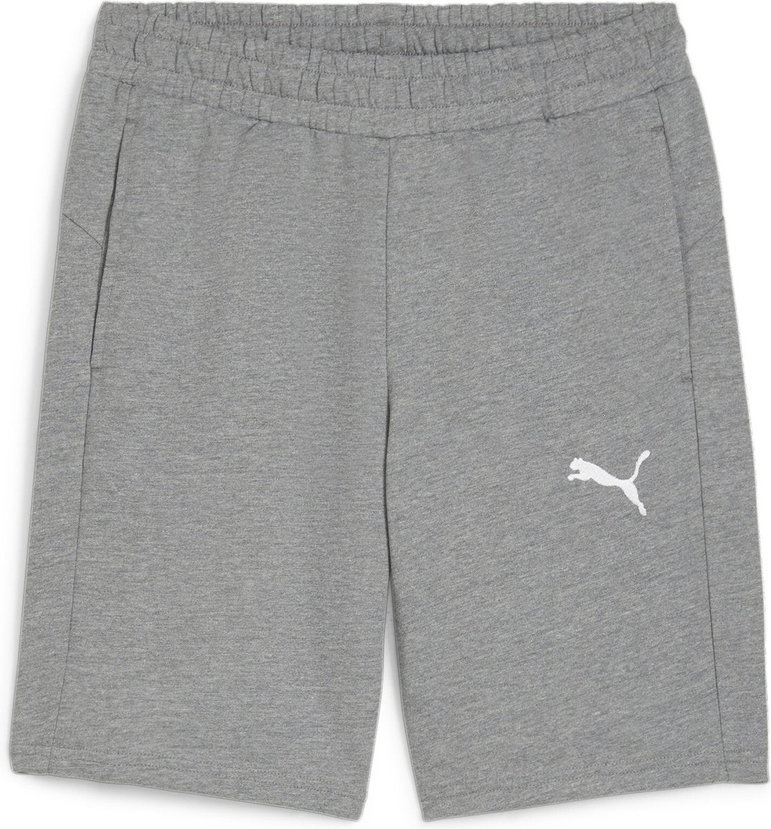 Pantaloni sportivi da uomo Puma teamgoal casuals shorts - grigio medio erica - bianco