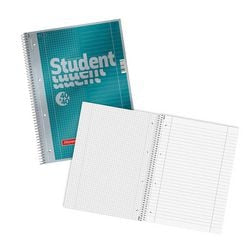 Blocco note marrone a4 metallizzato petrolio