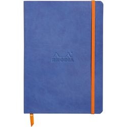Taccuino rhodia 117408c blu non perforato