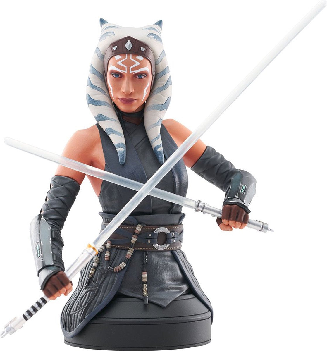 Mini busto di Star Wars The Mandalorian Ahsoka Tano nero
