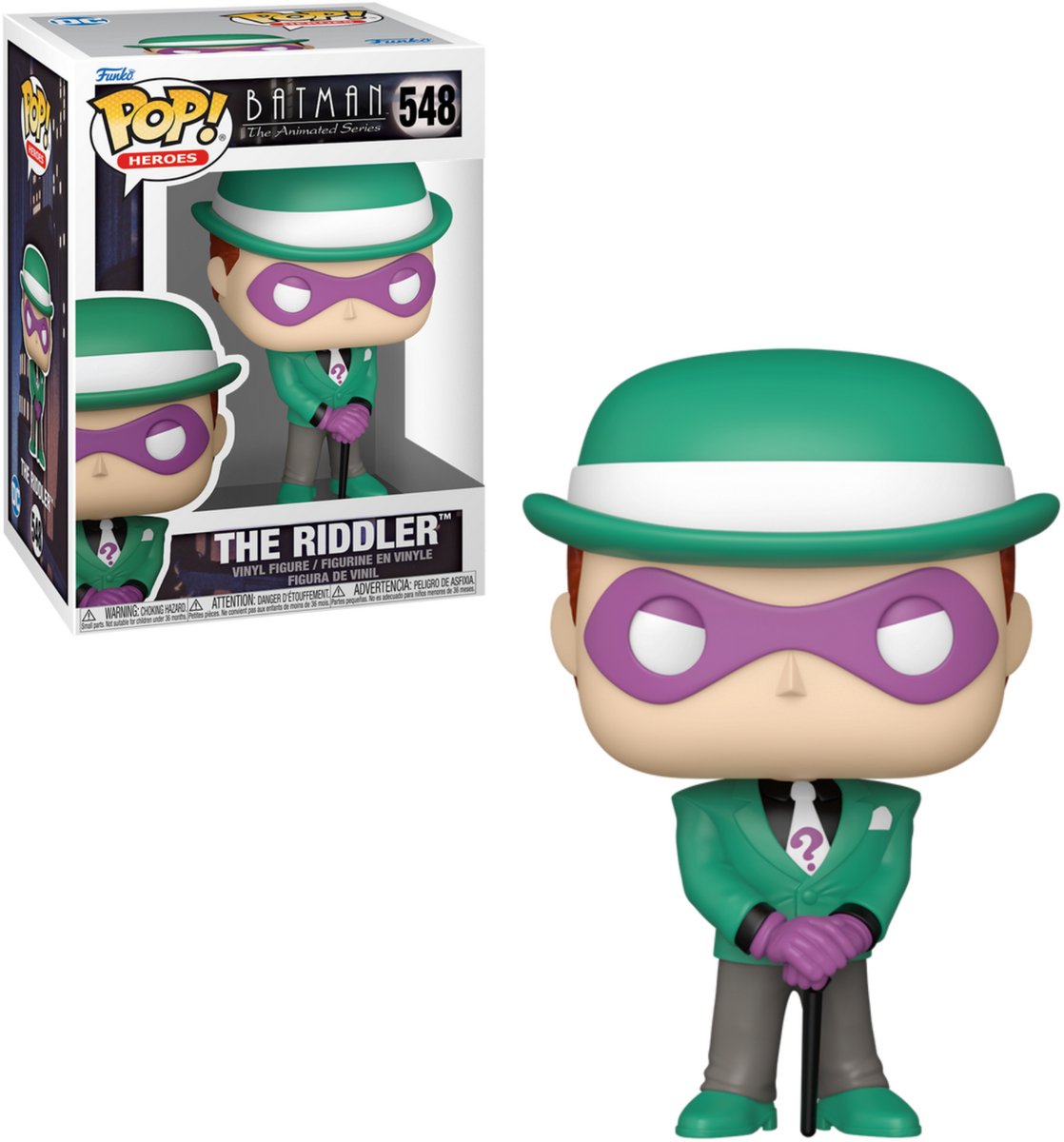 Funko pop! animation: batman: the animated series - the riddler