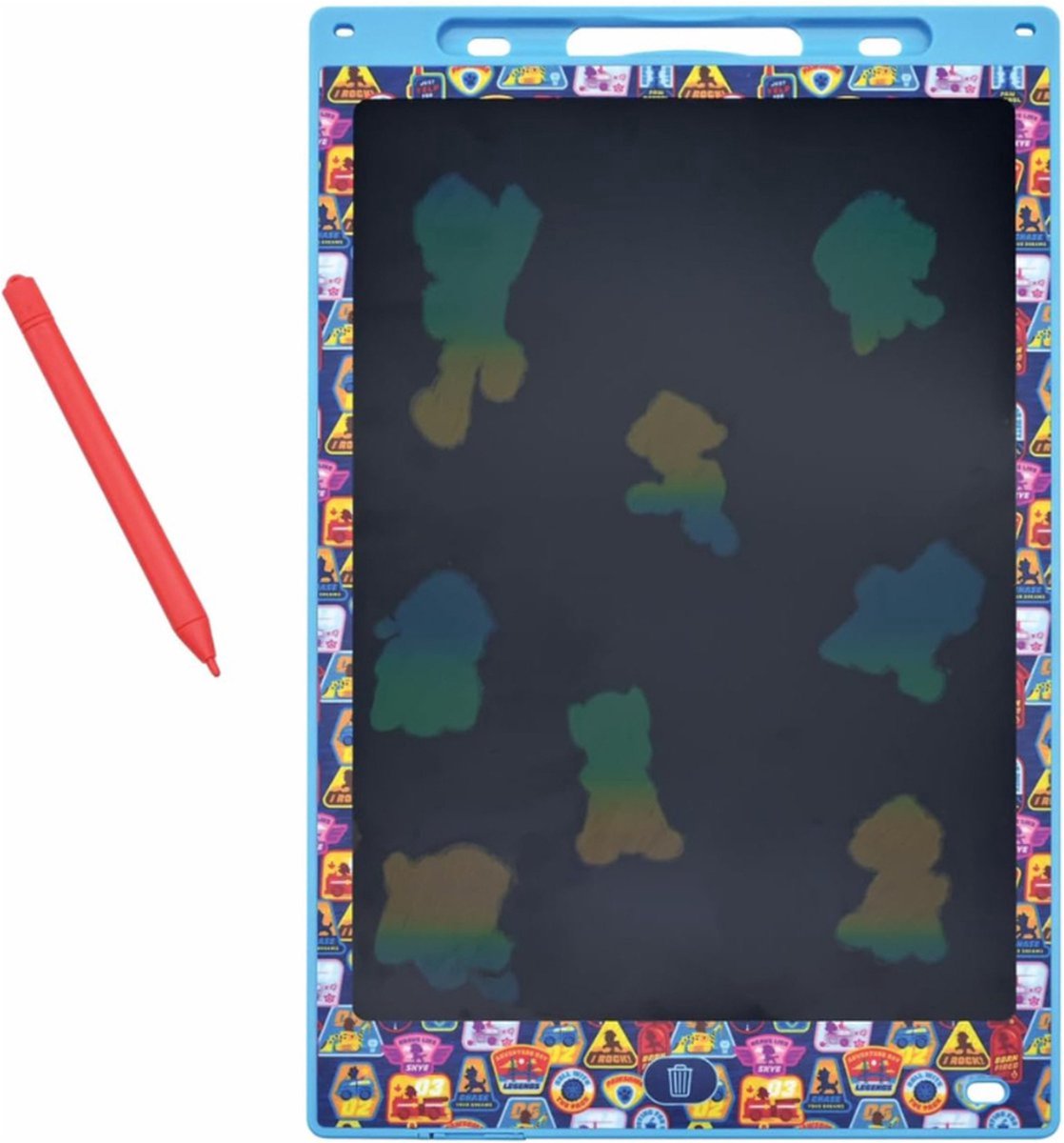 Lexibook Paw Patrol Tavoletta e-ink multicolore da 11'' per imparare e disegnare con modelli
