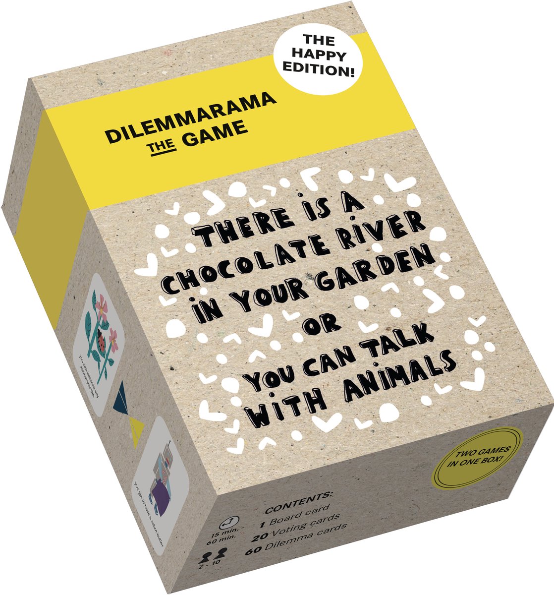 Dilemmarama il gioco - happy edition - gioco di carte