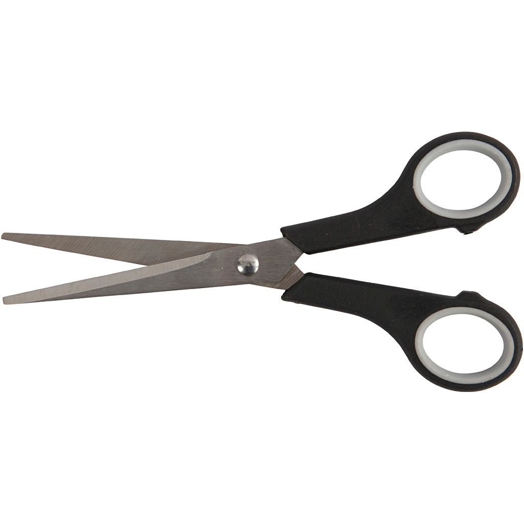 Tijeras generales Creativ Company, l: 17 cm, diestros, 1 pieza