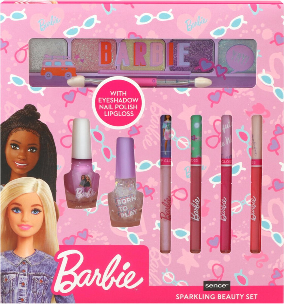 Mattel Barbie Sparkling Beauty Set Regalo 7 Pezzi