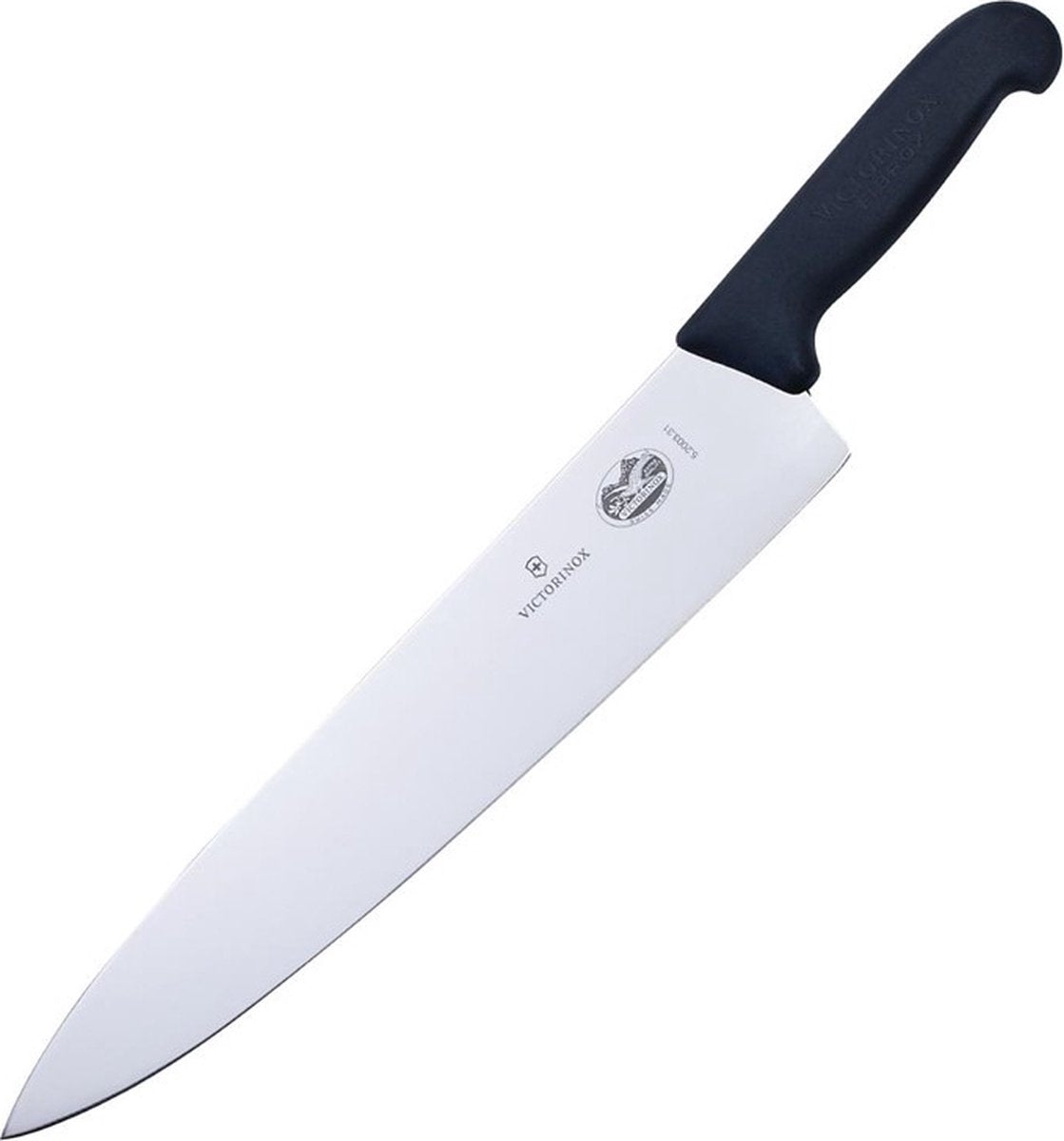 Cuchillo cocinero Victorinox 19 cm negro -