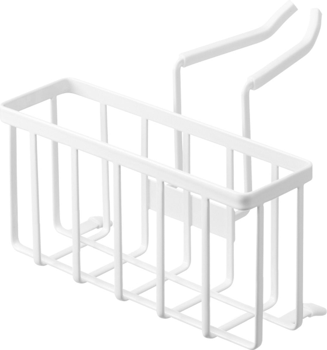 Organizer per lavabo sospeso Yamazaki - torre - bianco