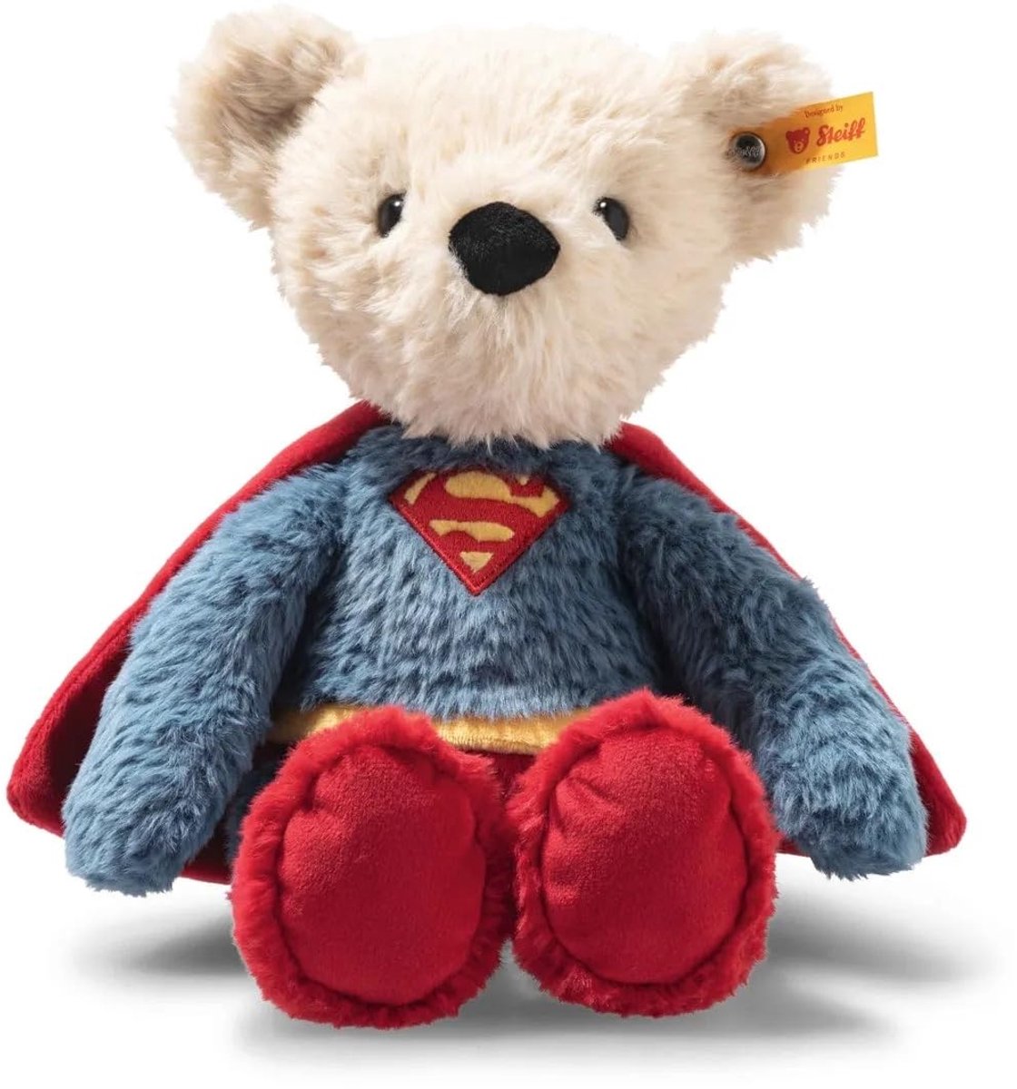 Orsetto di peluche Steiff Superman 29 cm. ean 114229
