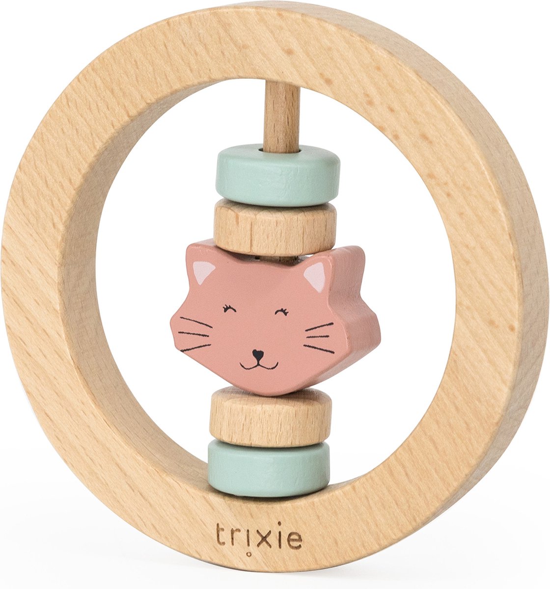 Trixie Wooden Rattle Mrs. gatto
