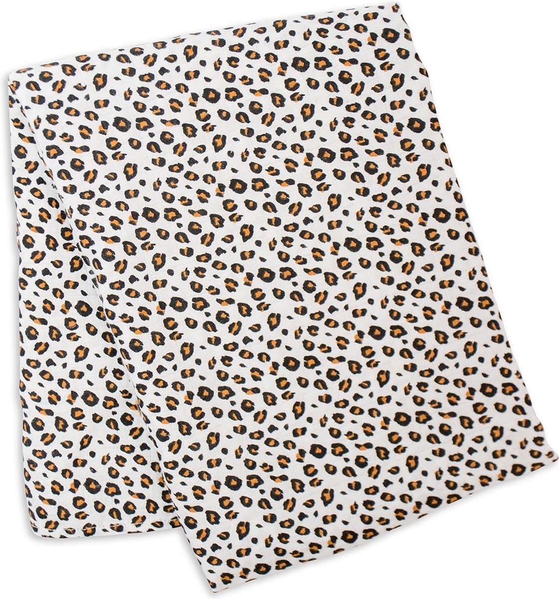 Lulujo - hydrofiele doek - swaddle - bamboo - 120x120 cm - leopard