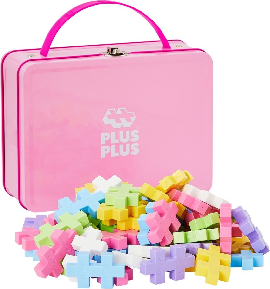 Caja de almacenamiento plus plus pastel big plus-plus: 70 piezas (3275)