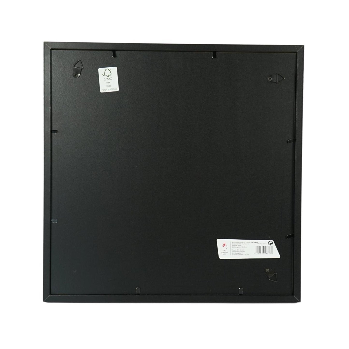 Cornice portafoto 30x30 cm per 4 foto 10x15 cm