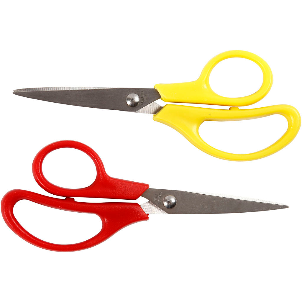 Creative Company Children's Schaaren, L: 12,5 cm, appuntita, destrimani, 12 pezzi 1 scatola