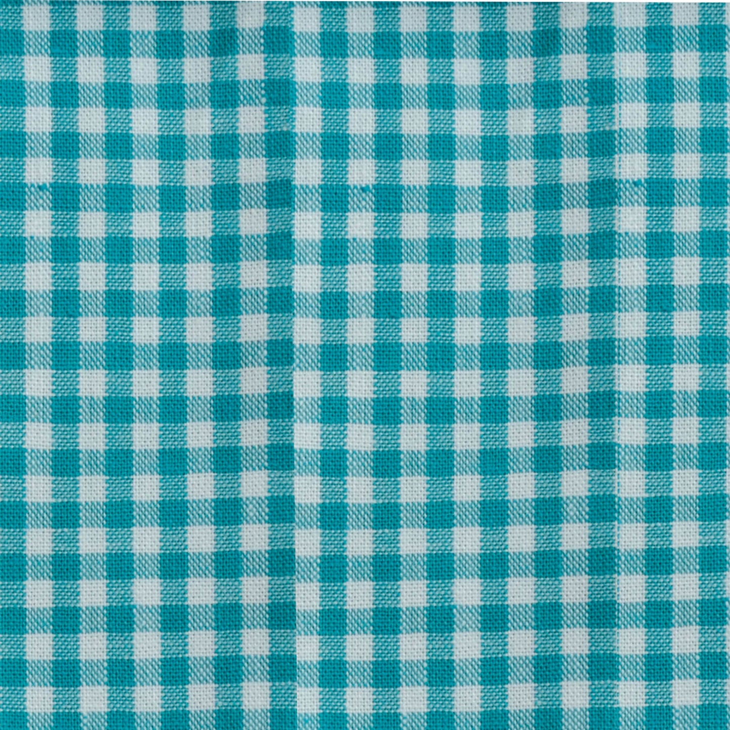 Vaessen creative • tela de algodón coco-ton 45x50cm cuadros turquesa básico