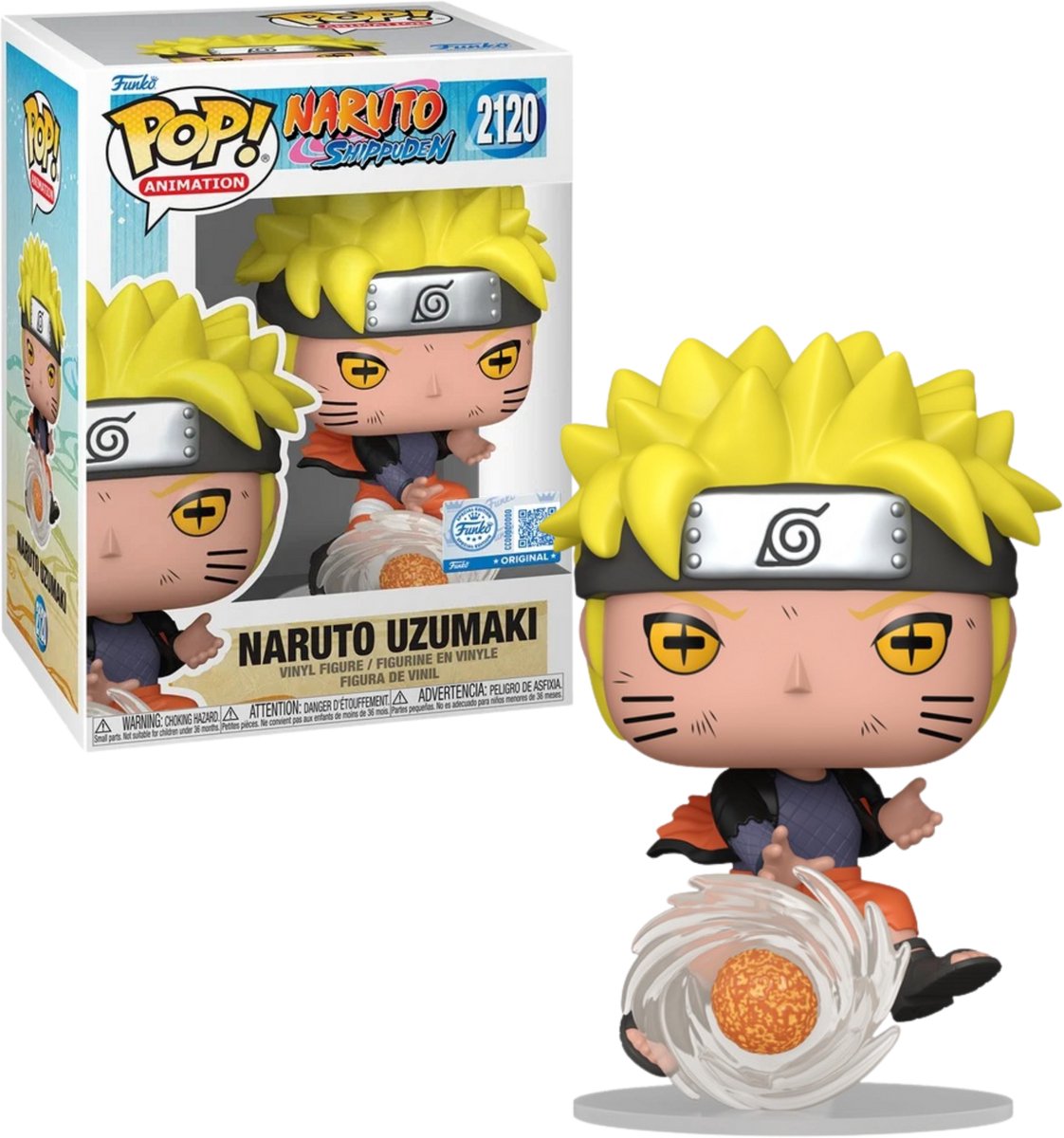 Funko pop! animation: naruto - naruto uzumaki #2120 exclusive