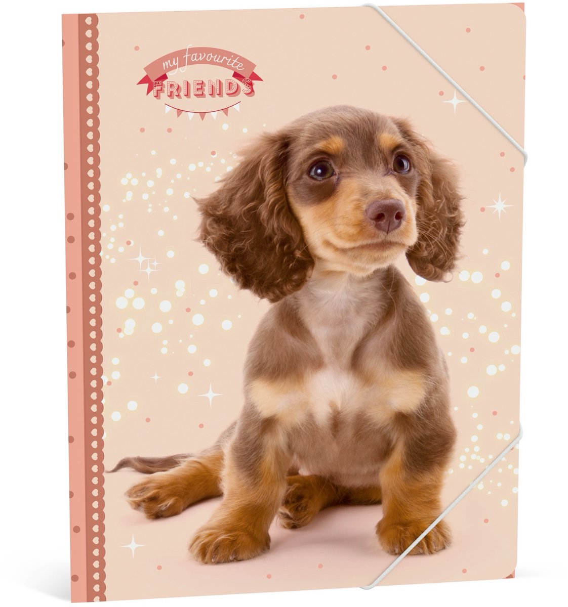 Carpeta elasto mis amigos favoritos - perro