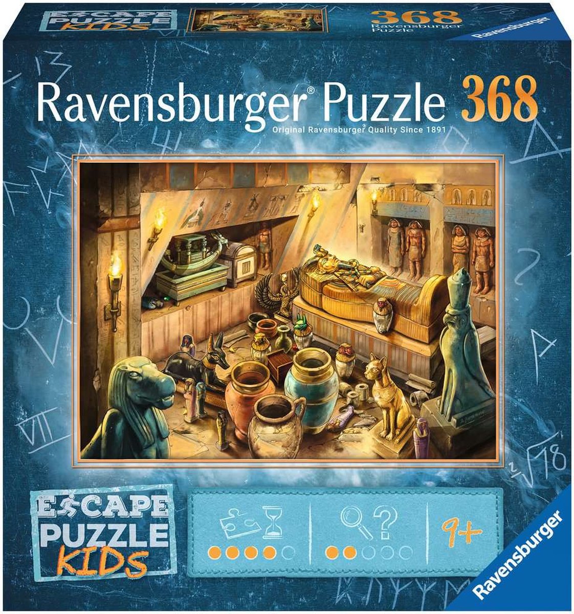 Ravensburger puzzle escape puzzle bambini Egitto - puzzle - 368 pezzi